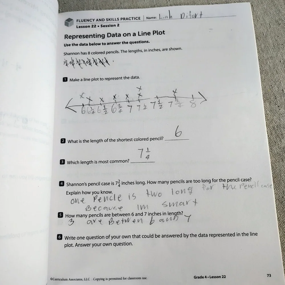 i-Ready Classroom Mathematics Fluency and Skills Practice Grade 4 2024 Edition